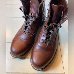 Wolverine 1000 Mile Cap Toe Classic Boot - Brown - 9.5D